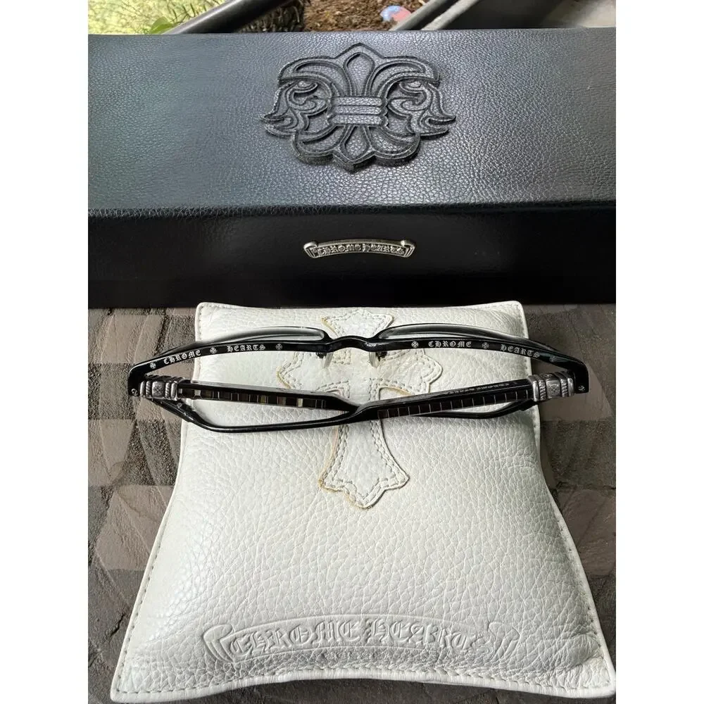 Chrome Hearts SLAPNUTS I BB-CTEK Black Eyeglasses 55-17-153 Rare Vintage